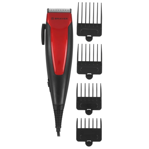 Машинка д/стрижки волос BRAYER BR-3431 (сеть 4нас,нерж.) фото 3 Машинка д/стрижки волос BRAYER BR-3431 (сеть 4нас,нерж.) фото 3