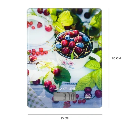 Весы кухон. GALAXY GL2818 электрон. 8кг. стекло фото 7 Весы кухон. GALAXY GL2818 электрон. 8кг. стекло фото 7