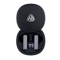 Наушники BY беспроводные TWS Rekme индикатор заряда 30/250мач, BT 5.3 черный