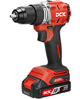 Шуруповерт DCK KDJZ2060i акк. (18В, 60Нм,2*2Ач, 2300об/мин. ударн.кейс)
