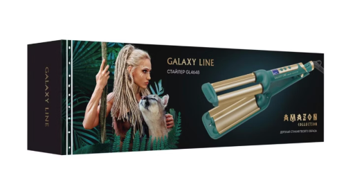 Щипцы-стайлер двойные GALAXY GL4648 80Вт,керам.покрытие, AMAZON COLLECTION фото 7