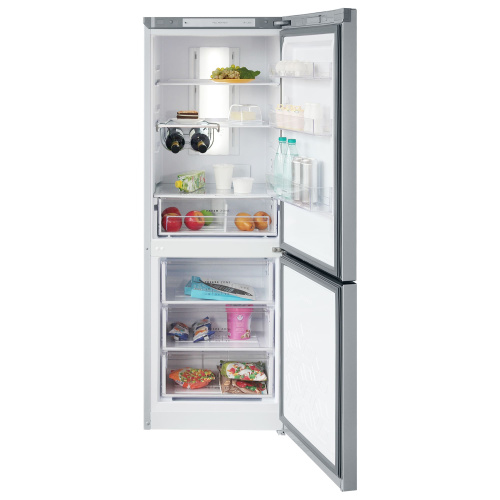 Холодильник БИРЮСА 920MNF Full No Frost металлик с нижней камерой фото 8