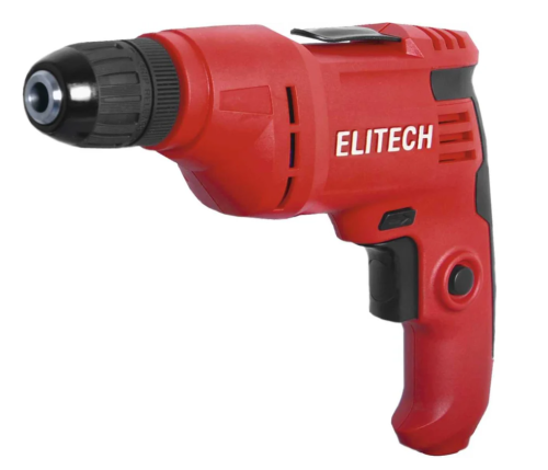 Дрель Elitech Д 0410РЭ (400Вт,2900об/мин,10мм, реверс)