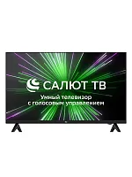 Телевизор 32" BQ 32FS34B Black Smart TV,(Салют ТВ),Wi-Fi