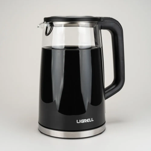Чайник LIGRELL LEK-1786GE 1,7л 2200Вт LED стекло/пластик, двойн.стенка, черный фото 8