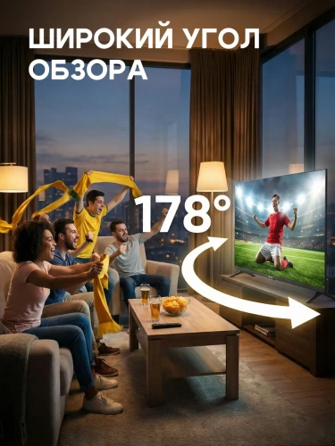 Телевизор 40" Blackton Bt 40F34B Black безрамочный фото 8