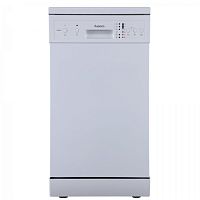 Машина посудомоечная БИРЮСА DWF-409/6W (9 персон) 1/2 загрузки, белая