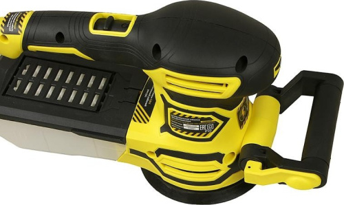 Машина шлифовальная эксцентриковая Hanskonner HOS8145R (450Вт,125мм,6000-12500 об/мин) фото 3