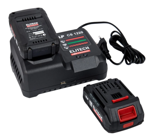 Гайковерт ELITECH CW 2004SL акк. (20В, 450Нм, 1/2, ударн.,2*4Ач, 2400об/мин.) фото 6