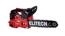 Бензопила ELITECH ПБ 2510Т (0,75кВт, 12", 0,375-3/8-44зв)