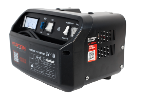 Устройство зарядное VERTON Energy ВС-10 (12В, 100Вт, мак. ток 10А., 15-120Ач)
