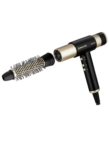 Мультистайлер BRAYER BR-3308 2000Вт, 3ск, 3реж, 4нас, блокировка, автоочистка, вращ шнур 3м фото 3