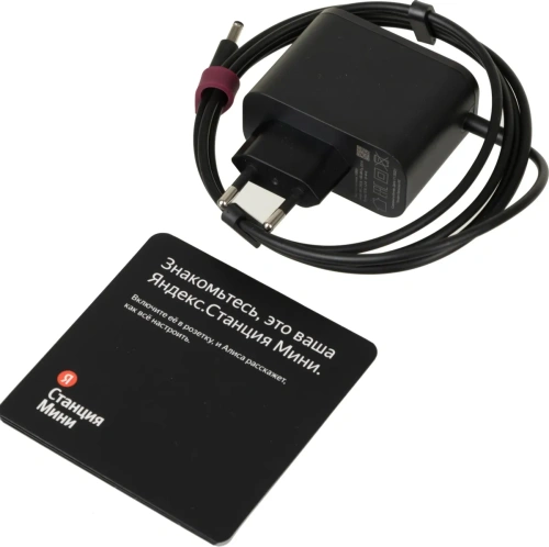 Колонка умная Яндекс Станция Мини 10Вт,Wi-Fi, BT5.0, голос помощник Алиса, красный фото 7