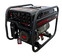 Генератор бенз. Verton Power GG2500 (2,0/2,3кВт, 230В, 7л.с., бак 12л, руч.старт., счетч. мот/час)