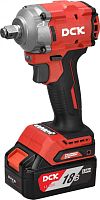 Гайковерт DCK KDPB358 акк. (18В, 358Нм, 1/2, 2*5Ач, ударн., бесщ.)