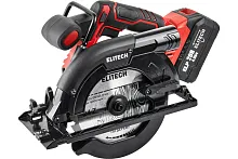 Пила дисковая Elitech ПДА 2055БЛ (20в, 1*4Ач, 165мм. 4500об/мин.бесщ.)