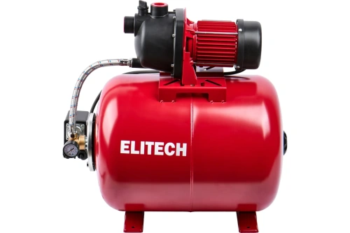Станция насосная ELITECH CAB 1200-50П (1200Вт,3500л/ч напор 46м, всас.8м, пластик) фото 3