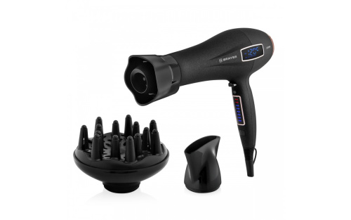 Фен BRAYER BR-3001 2200Вт 6скор.8 реж.LED, насадка-диффузор/концентратор/торнадо,диспл. шнур 1,8м фото 8