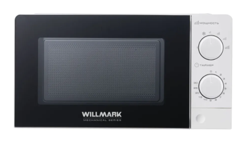 СВЧ печь WILLMARK WMO-202MW 700Вт 20л мех.упр белая фото 4