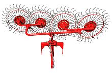 Грабли-ворошилка МБ колесно-пальцевая ВМ-4, шир 2,2м, (без адаптера)