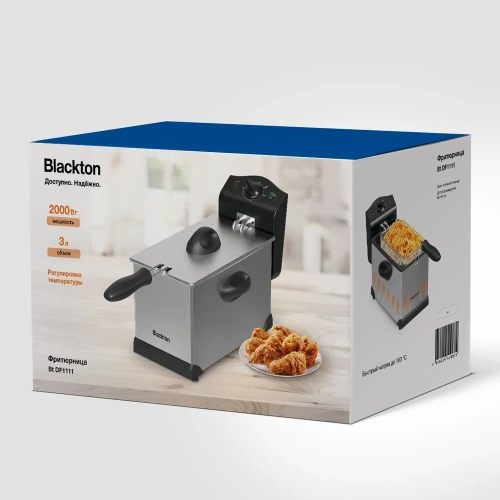 Фритюрница BLACKTON Bt DF1111 (2000Вт, 3л,мех.управление) фото 9