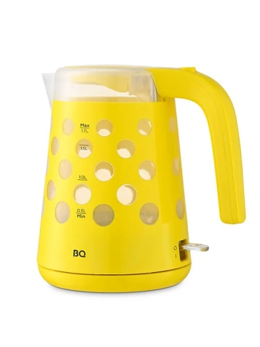 Чайник BQ KT1713P 2200Вт 1,7л пластик желтый