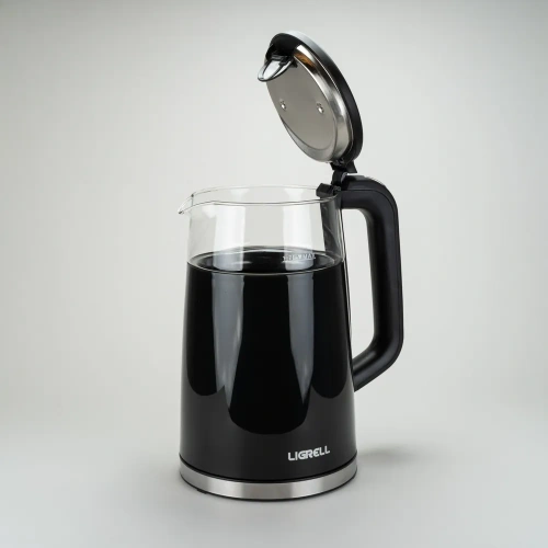 Чайник LIGRELL LEK-1786GE 1,7л 2200Вт LED стекло/пластик, двойн.стенка, черный фото 6