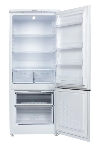 Холодильник БИРЮСА 551 белый с нижней камерой фото 4