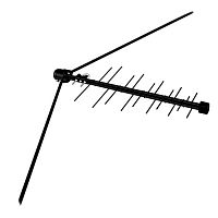 Антенна наружн. Дельта H311-01 б/кабеля, с усами,без блок/пит.