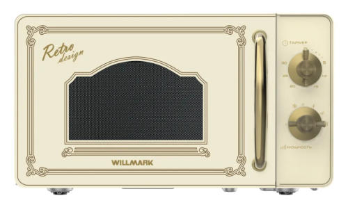 СВЧ печь WILLMARK WMO-207RMC 700Вт 20л мех.упр. ретро бежевая СВЧ печь WILLMARK WMO-207RMC 700Вт 20л мех.упр. ретро бежевая