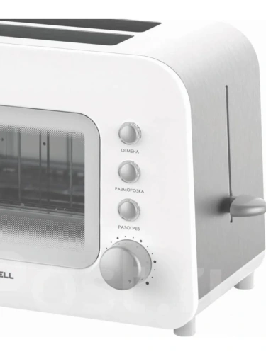 Подарок Тостер LIGRELL LTS-5022G 850Вт, 2тоста, смотровое окошко, поддон д/крошек фото 2