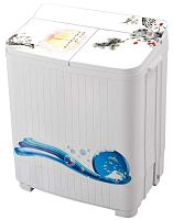 Машина стиральная OPTIMA МСП-88СТ 8кг,  стекл. крышка, орнамент