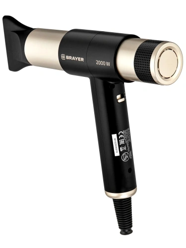 Мультистайлер BRAYER BR-3308 2000Вт, 3ск, 3реж, 4нас, блокировка, автоочистка, вращ шнур 3м фото 5