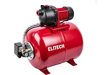 Станция насосная ELITECH CAB 1200-50П (1200Вт,3500л/ч напор 46м, всас.8м, пластик)