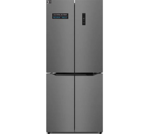 Холодильник WILLMARK MDC-607D Total No Frost нерж сталь 2-х камерный