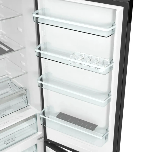Холодильник GORENJE NRK-6201SYBK No Frost черный с нижней камерой фото 3