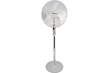 Вентилятор SAKURA SA-18W напольн 45Вт, 3ск, 5 лопастей, таймер, пульт, белый