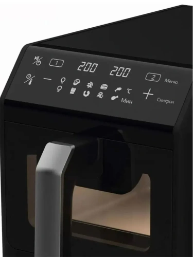 Аэрогриль LIGRELL LAIF-1004TB 2600Вт, 10л (5+5), 8 реж, 2 чаши, верт фото 9 Аэрогриль LIGRELL LAIF-1004TB 2600Вт, 10л (5+5), 8 реж, 2 чаши, верт фото 9