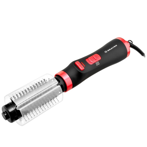 Фен-щетка BRAYER BR-3133 1000Вт 2скор. 40мм. самовращ, шнур 1,8м фото 2