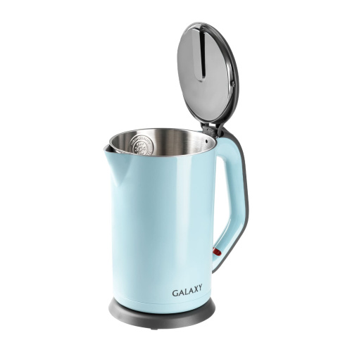 Чайник GALAXY GL0330 (2000Вт, 1,7л, двойная стенка, нерж.сталь/пластик) фото 4