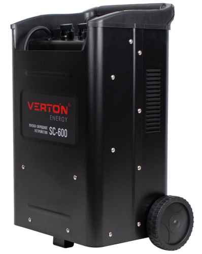 Устройство пуско-зарядное VERTON Energy SC-600 (12/24В, 20-1000Ач, мах. зар 90/600А, 7,кВт, 6режим.) фото 3 Устройство пуско-зарядное VERTON Energy SC-600 (12/24В, 20-1000Ач, мах. зар 90/600А, 7,кВт, 6режим.) фото 3