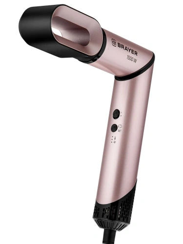 Мультистайлер BRAYER BR-3309 1500Вт, 2ск, 3реж, 6нас, складной, вращ шнур 3м фото 10