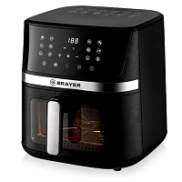 Аэрогриль BRAYER BR-2038 1600Вт, 7л, 12 реж. таймер,сенсор