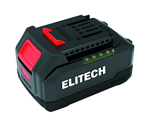 Аккумулятор Elitech АКБ 2040С 20V, 4Ач Li