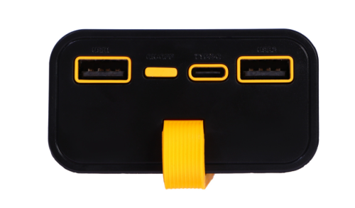 Аккумулятор мобильный (power bank) CRR-33, 20000 мАч, 2USB, Type-C, 2 А, дисплей, чёрный фото 3