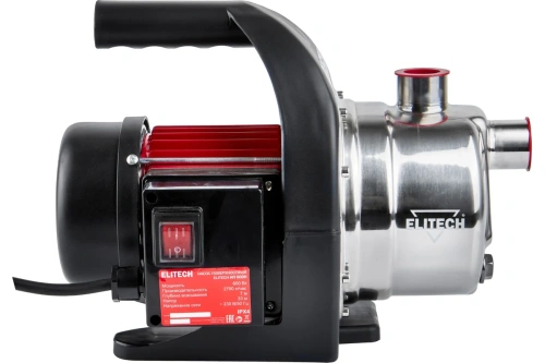 Насос поверхн ELITECH НП 600Н (600Вт, 2700л/ч, Н-33м) фото 3