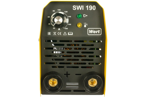 Инвертор сварочный WERT SWI 190 (3,5 кВт, 20-190 А, d электрода 1,6-4мм) фото 4