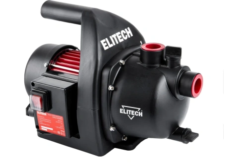 Насос поверхн ELITECH НП 600П (600Вт, 45л/мин, Н-33м) Насос поверхн ELITECH НП 600П (600Вт, 45л/мин, Н-33м)