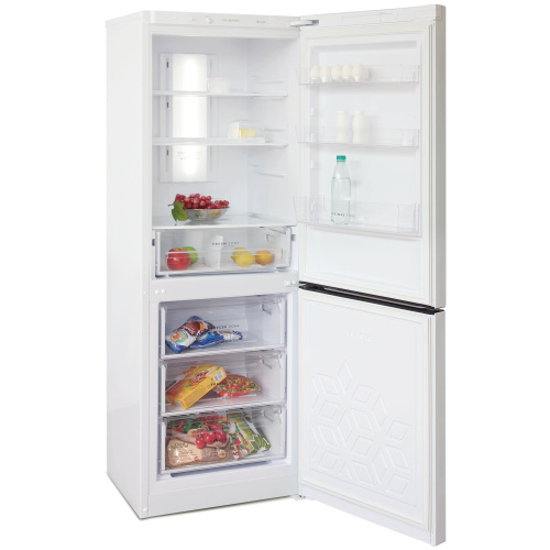 Холодильник БИРЮСА 820NF No Frost белый с нижней камерой фото 3