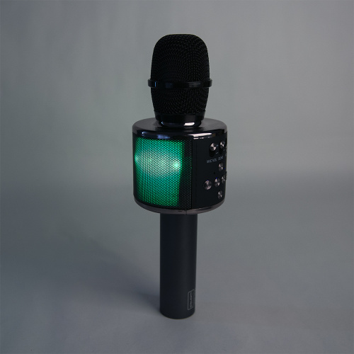 Микрофон Atom KM-150 5Вт, АКБ 1200мА/ч, BT (до10м), USB (караоке) фото 6